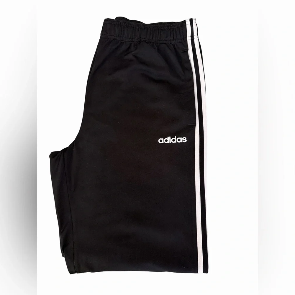 Black Adidas Men’s Essentials Track Pants